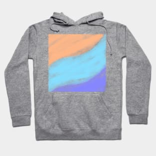 Colorful watercolor abstract texture Hoodie